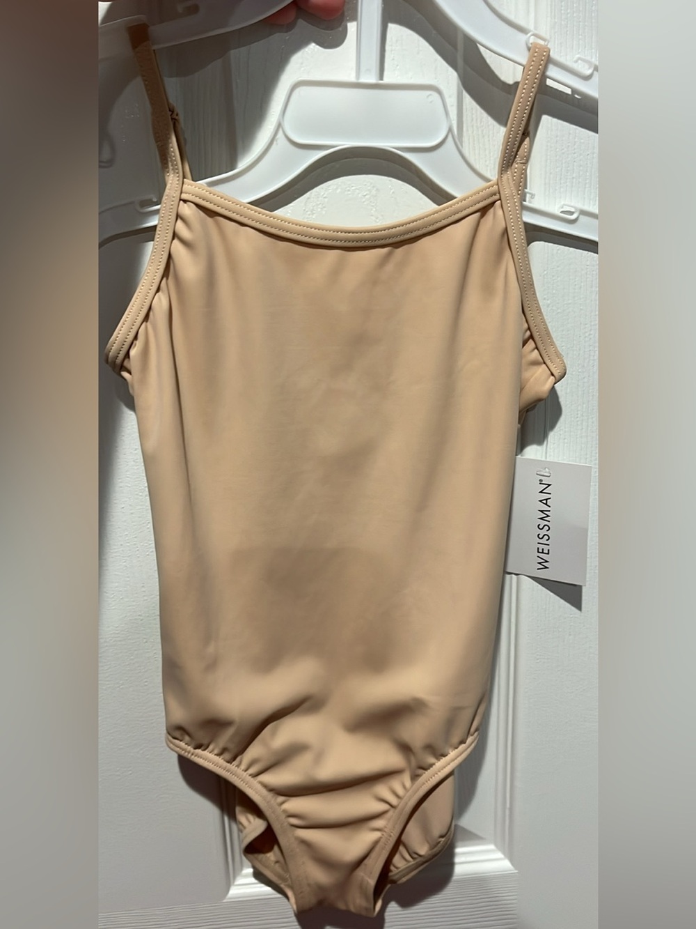 Weissman Beige Nude Camisole Leotard - Small Child Size